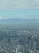 東京スカイツリーからの富士山